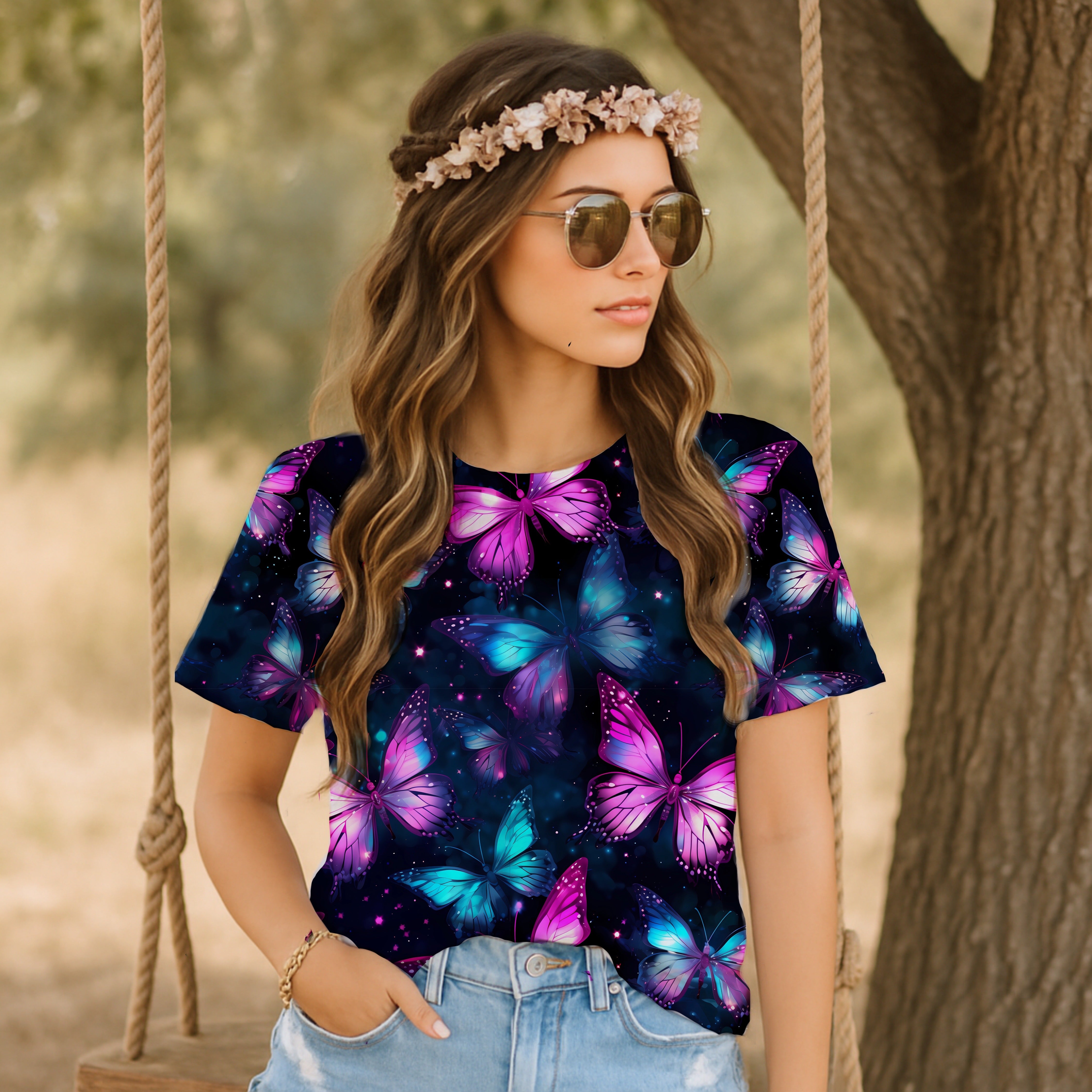 Bunte Schmetterlinge Dauervorbestellung